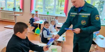 Встреча с оперативным дежурным ЦОУ Борисовского ГРОЧС
